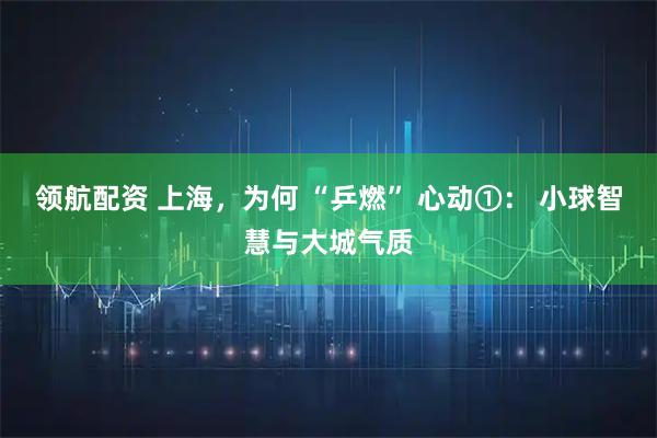 领航配资 上海，为何 “乒燃” 心动①： 小球智慧与大城气质